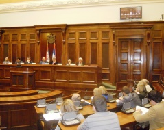 12. decembar 2012. Učesnici drugog javnog slušanja o Strategiji razvoja obrazovanja u Republici Srbiji do 2020. godine 	